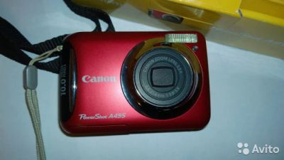 Лот: 5269231. Фото: 1. Canon PowerShot A495. Цифровые компактные