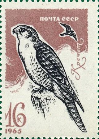Лот: 16357605. Фото: 1. 1965, ноябрь - декабрь. Хищные... Марки