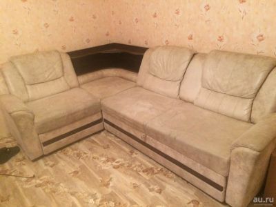 Лот: 9393450. Фото: 1. Диван угловой с подсветкой. Диваны