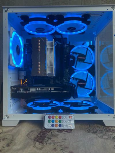 Лот: 25020692. Фото: 1. Игровой пк Ryzen 5 5500 RX 6600. Компьютеры в сборе