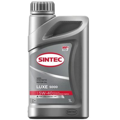 Лот: 21218335. Фото: 1. Масло моторное Sintec Люкс 5000... Масла, жидкости