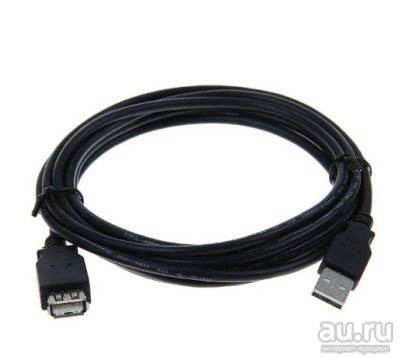 Лот: 16328644. Фото: 1. Кабель Удлинитель USB Am-Af, 3... Шнуры, кабели, разъёмы