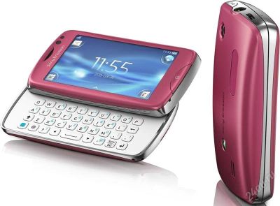 Лот: 1475353. Фото: 1. Sony Ericsson txt Pro CK15i pink. Кнопочные мобильные телефоны