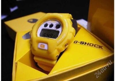 Лот: 1817547. Фото: 1. Casio DW-6900yellow Bathing Ape. Другие наручные часы