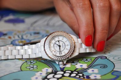 Лот: 2990178. Фото: 1. CHANEL!!! ЧАСЫ КЕРАМИКА !!! размер... Другие наручные часы