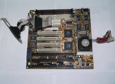 Лот: 11678391. Фото: 1. Комплект Pentium MMX 166 MHz... Комплекты запчастей