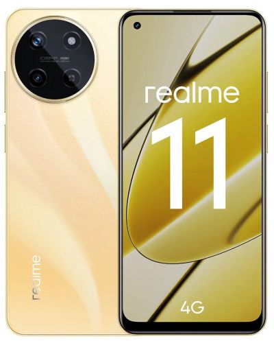 Лот: 20891726. Фото: 1. Смартфон Realme 11 8/256Gb Gold. Смартфоны
