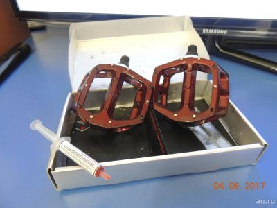 Лот: 9789066. Фото: 1. Педали DMR V8 Grease Port. Запчасти