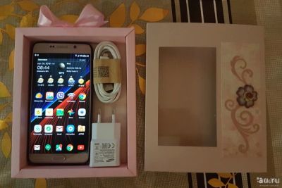 Лот: 11194039. Фото: 1. Samsung Note 5 SM-N920C в подарочной... Смартфоны