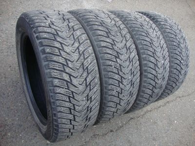 Лот: 18615898. Фото: 1. 215/55/17 Nokian Hakkapeliitta-8... Шины