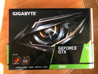 Лот: 17261903. Фото: 1. Gigabyte GeForce GTX1660 OC 6GB. Видеокарты