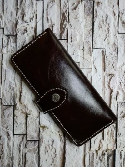 Лот: 15913966. Фото: 1. Кошелек кожаный. Бумажники, кошельки, портмоне