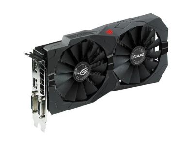 Лот: 10094848. Фото: 1. ASUS STRIX RX470 8gb - 2 шт. Видеокарты