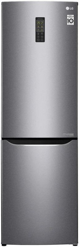 Лот: 16409950. Фото: 1. Холодильник LG GA-B379SLUL Серый... Холодильники, морозильные камеры