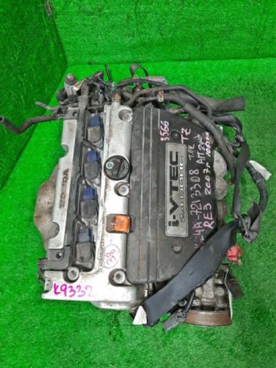 Лот: 19382135. Фото: 1. Двигатель Honda Cr-V RE3 K24A... Двигатель и элементы двигателя