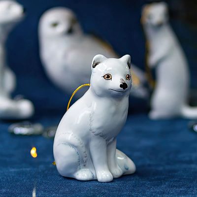 Лот: 25735277. Фото: 1. Елочная игрушка Ярославская Керамическая... Гирлянды, шарики, новогодние аксессуары