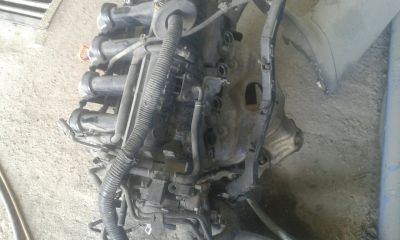 Лот: 7716640. Фото: 1. Двигатель на HONDA FIT (L-15А... Двигатель и элементы двигателя