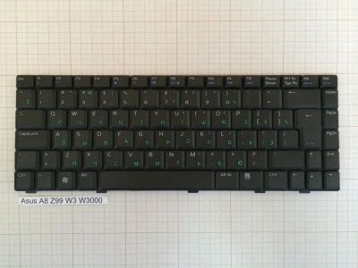 Лот: 4944536. Фото: 1. Клавиатура для ноутбука Asus W3J... Клавиатуры для ноутбуков