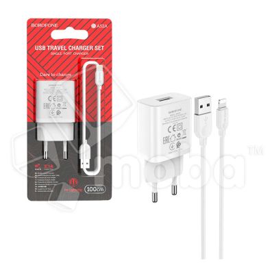 Лот: 18915410. Фото: 1. Сетевое зарядное устройство USB... Зарядные устройства, блоки питания, адаптеры сетевые для смартфонов