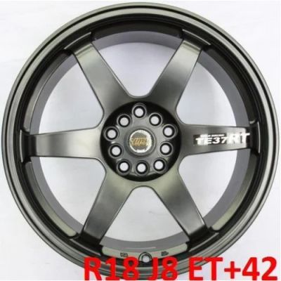 Лот: 5264822. Фото: 1. Rays TE37 R18 J8 ET+42 5x100/114... Диски