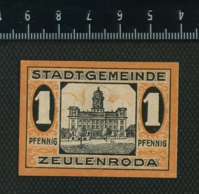 Лот: 3034311. Фото: 1. банкнота германии 1пфениг (нутгольты... Германия и Австрия