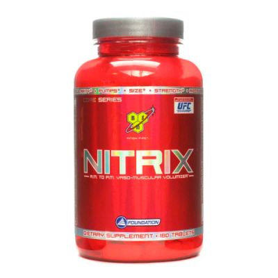 Лот: 7930510. Фото: 1. BSN Nitrix 180 таб (донатор азота... Спортивное питание, витамины