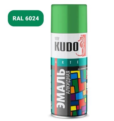 Лот: 18838123. Фото: 1. Краска Kudo 1006 зеленая светлая... Всё для покраски