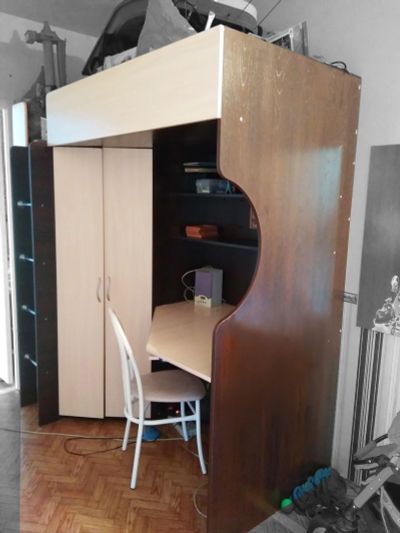 Лот: 12305600. Фото: 1. Кровать-шкаф-стол. Детские кровати и кроватки