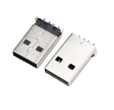 Лот: 17511911. Фото: 1. Штекер USB 2.0 90° на плату (К13... Разъёмы