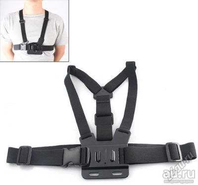 Лот: 9558765. Фото: 1. Крепление на грудь для экшн камеры... Штативы, держатели