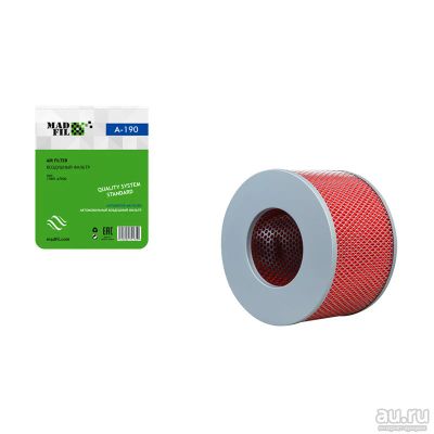 Лот: 12497192. Фото: 1. MADFIL A-190 (A190, C22267, 17801-78010... Расходные материалы