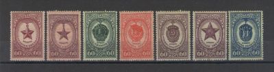 Лот: 9753858. Фото: 1. Полная серия марок "Ордена и медали... Марки