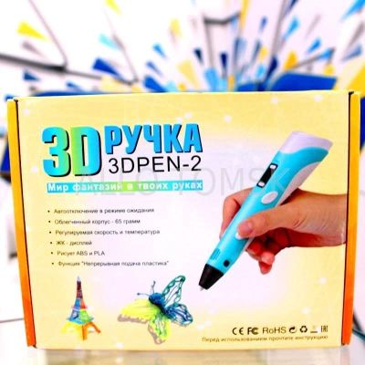 Лот: 11683371. Фото: 1. 3D ручка с дисплеем 3Dpen-2. В... Развивающие