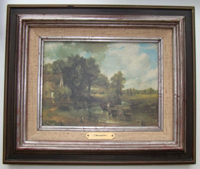 Лот: 12675988. Фото: 1. Картина репродукция John Constable... Другое (антиквариат)