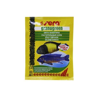 Лот: 10400450. Фото: 1. Корм sera granugreen для водорослеядных... Корма
