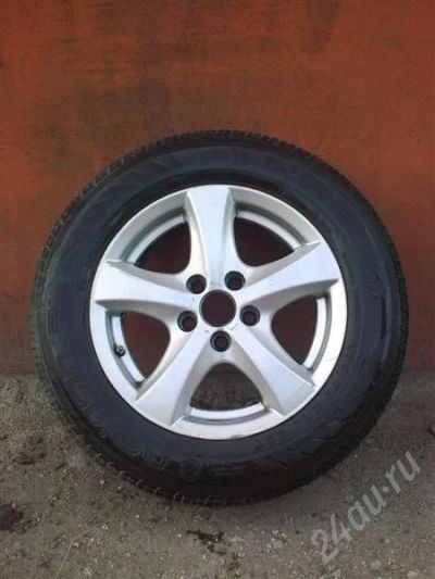 Лот: 504658. Фото: 1. Колеса R14 5*100 от Corona premio... Шины