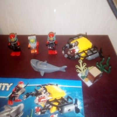 Лот: 13783872. Фото: 1. Лего Lego City "Подводный мир". Конструкторы