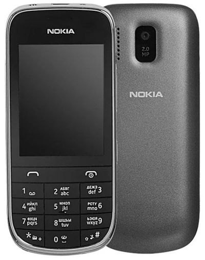 Лот: 10768211. Фото: 1. Nokia Asha 203 (сенсорный). Кнопочные мобильные телефоны