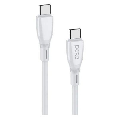 Лот: 24473125. Фото: 1. Кабель Pero DC11 PD 2хUSB Type-C... Дата-кабели, переходники