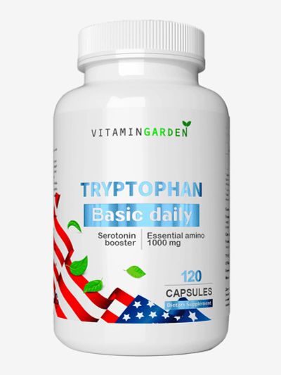 Лот: 25681567. Фото: 1. Триптофан 1000 мг VITAMIN GARDEN... Другое (спортивная одежда)