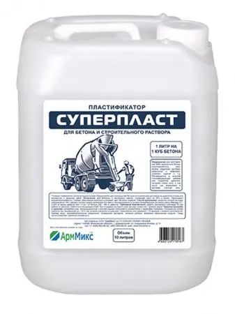 Лот: 20937649. Фото: 1. Добавка в бетон Суперпласт 10... Бытовая химия