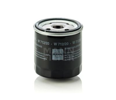Лот: 13358218. Фото: 1. Mann W 712/20 Фильтр масляный. Расходные материалы