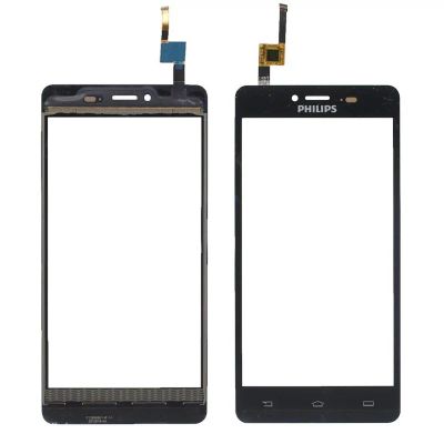 Лот: 25331139. Фото: 1. Тачскрин для Philips S326 Черный. Дисплеи, дисплейные модули, тачскрины