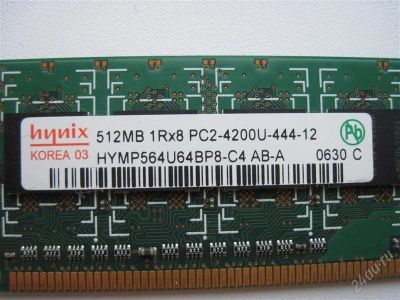 Лот: 1696326. Фото: 1. Оперативная память Hynix 512 MB... Оперативная память