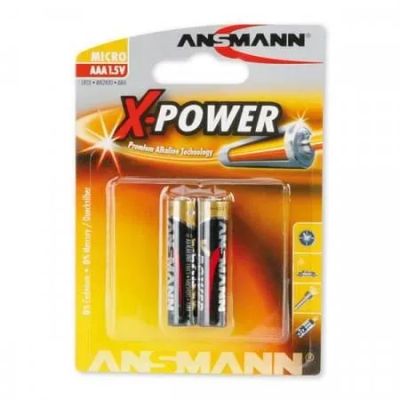 Лот: 21515127. Фото: 1. Батарейка AAA Ansmann X-Power... Батарейки, аккумуляторы, элементы питания