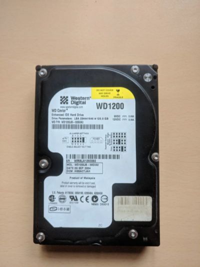 Лот: 14572091. Фото: 1. Western Digital 120 GB. Жёсткие диски (HDD)