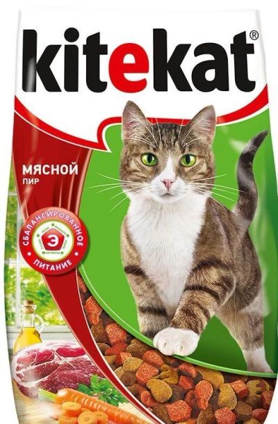 Лот: 15055354. Фото: 1. Корм (Китекет) Мясной пир для... Корма