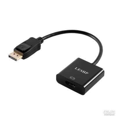 Лот: 16188773. Фото: 1. DisplayPort DP M to HDMI F 4K... Шлейфы, кабели, переходники