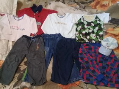 Лот: 9878309. Фото: 1. Вещи на мальчика 2- 3 лет. Брюки, шорты, джинсы