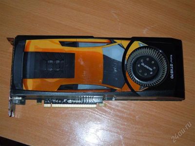 Лот: 1943200. Фото: 1. Leadtek GTX 570 (Nvidia). Видеокарты